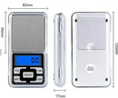 Mini Balança Digital Lcd Alta Precisão Portátil Com Bandeja