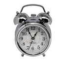 Relógio De Mesa Alarme Despertador Metalizado Lelong BM-R810