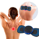 Massageador Elétrico Portátil com Estimulação Muscular Alívio de Dores e Te