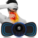 Massageador Elétrico Portátil com Estimulação Muscular Alívio de Dores e Te